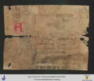 St. Alexius Leben, Fragment