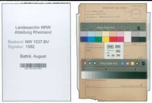 Entnazifizierung August Battré , geb. 03.09.1884 (Landarbeiter)
