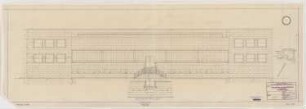 I.G.-Farben, Frankfurt/Main Verwaltungsgebäude: Laboratorium: Nordansicht 1:50