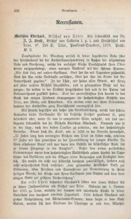 436-449 Rezensionen