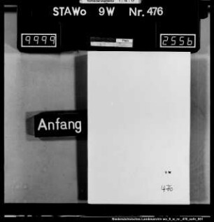 Notariatsdokumente des Kantonnotars Carl Ernst Heinrich Eigner zu Vorsfelde