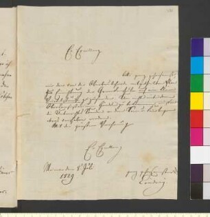 Brief von Coudray, Clemens Wenzeslaus an Goethe, Johann Wolfgang von