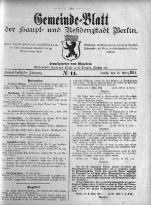 1914,11: No. 11, 15. März 1914