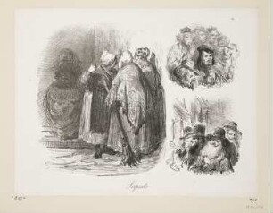 Serpents, Blatt 15 der Folge "La Ménagerie Parisienne"