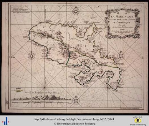 La Martinique, une des Antilles Françoises de l’Amerique.