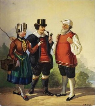 Georg Maria Eckert: Hauensteiner Trachten (St. Blasien)