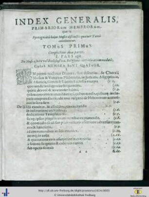 Index Generalis…
