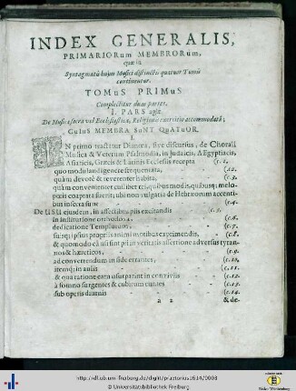 Index Generalis…