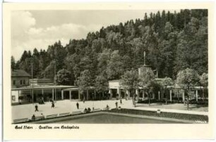 Bad Elster. Quellen am Badeplatz