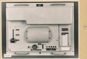 Logarithmie-Verstärker Typ 06.91009.1, Schreiber I vorn; Foto 1953