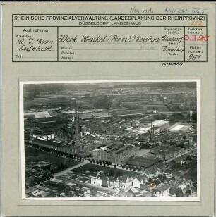 Düsseldorf-Holthausen, Henkel, Industrieanlage