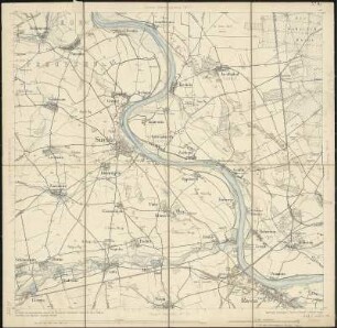 Äquidistantenkarte 16 : Section Riesa, 1880 : Section Riesa. - 1:25000. - Leipzig: Giesecke & Devrient, 1880. - 1 Kt.