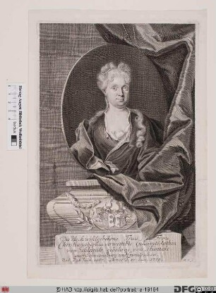 Bildnis Christiana Sophia von Schleinitz, geb. von Hünicke