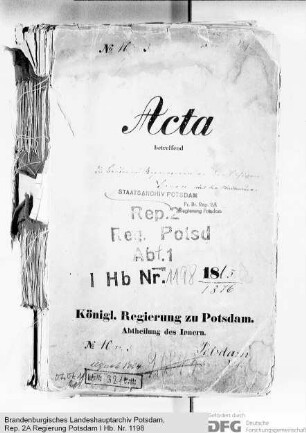 Reparaturen an der Stadtmauer und den Stadttoren in Potsdam
