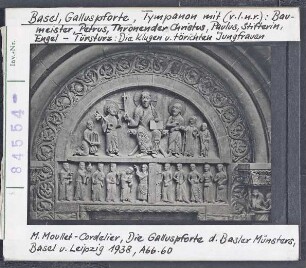 Basel, Galluspforte, Tympanon