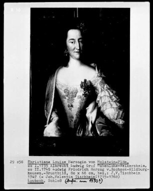 Christiane Luise, Herzogin von Holstein Plön