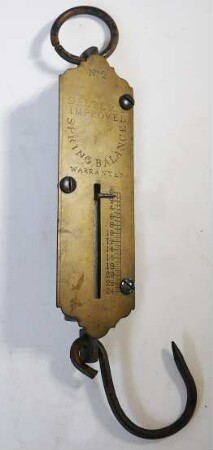 Mittelgroße Handfederwaage