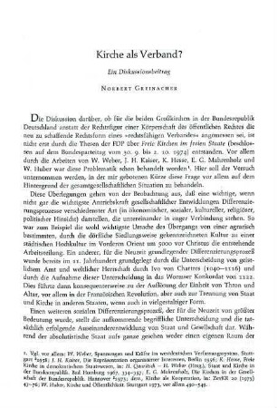 191-197 Kirche als Verband?