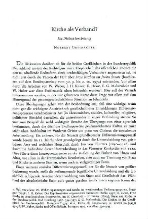 191-197 Kirche als Verband?
