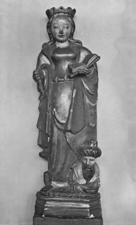 Figur einer heiligen Katharina von Siena