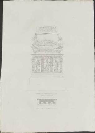 Pl. 6. Tombeau Dans La Cathedrale De Messine.