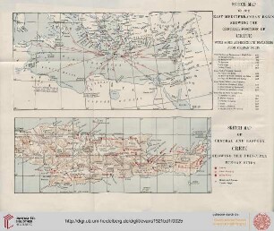 Sketch maps of Crete