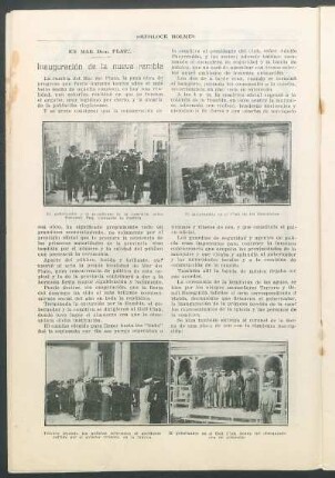 En Mar del Plata - Inauguración de la nueva rambla