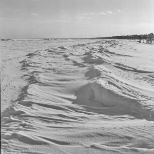 Landschaftsbild. Schneelandschaft.