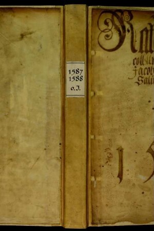 Ratsprotokolle, 1587 Aug. 4. - 1588 Aug. 4.