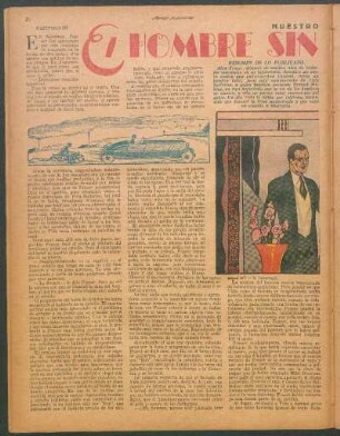 El hombre sin pasado : Nuestro folletín