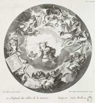 Plafond du Salon de la Guerre