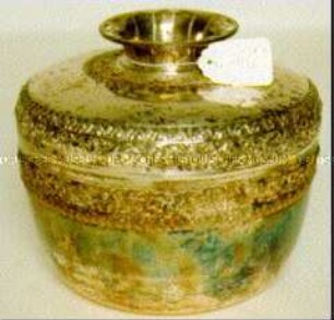 Silberschale mit Deckel