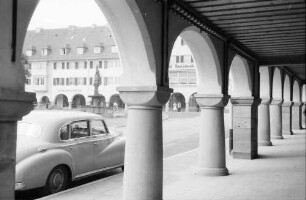 Freudenstadt: Arkaden am Marktplatz NO-Ecke