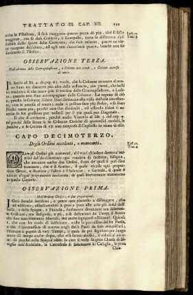 Capo 13. Degli ordini eccedenti, mancanti.