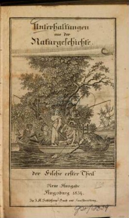 Unterhaltungen aus der Naturgeschichte, [9]. Der Fische erster Theil
