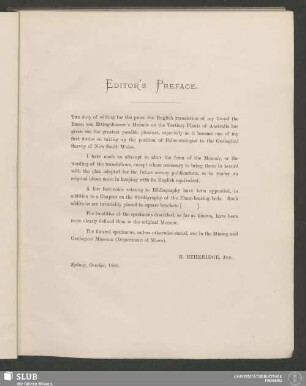 Editor's Preface