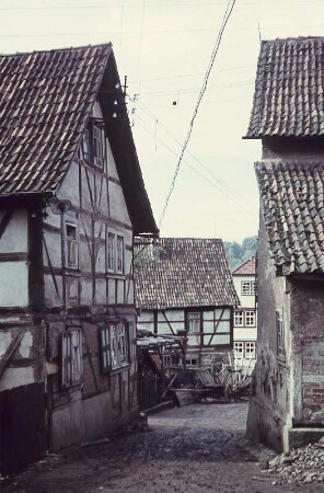 Thüringen. Fachwerkhäuser