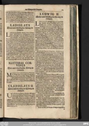 Matthias Corvinus Vier und dreissigster König in Hungarn.