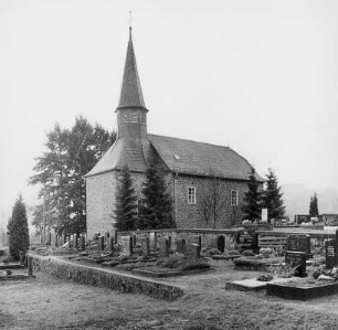 Evang. Kirche; Löhnberg, Friedhofsweg, Kirchweg