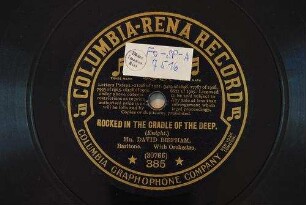 Rocked in the cradle of the deep / (Knight). [Text: Emma C. Willard]