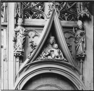 Konstanz Münster Chor Rückwand des südlichen Chorgestühl (um 1465/1470)