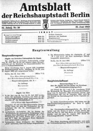 1943,26: Nr. 26, 29. Juni 1943