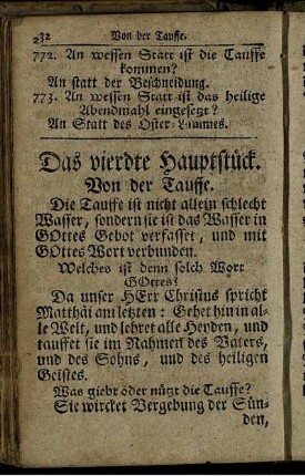 Das vierdte Hauptstück.