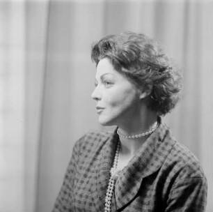 Porträt der Schauspielerin Ursula Meißner : Porträt von Ursula Meißner