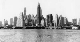 Manhattan, New York, aus der Serie 'Die Welt des Tabaks'
