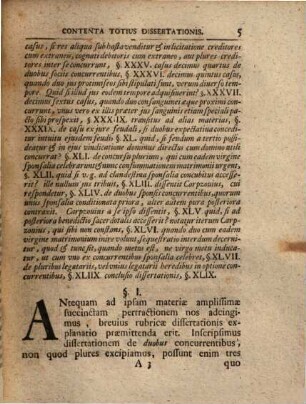 Diss. iur. de duobus, circa idem factum concurrentibus
