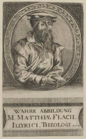 Bildnis des Matthiae Flacius Illyricus