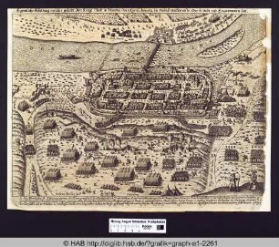 Einnahme der Stadt Frankfurt/Oder durch die Schweden am 3. April 1631.
