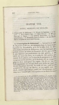 Chapitre XXII. Darius; soumission des révoltés
