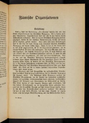 65-86, Flämische Organisationen